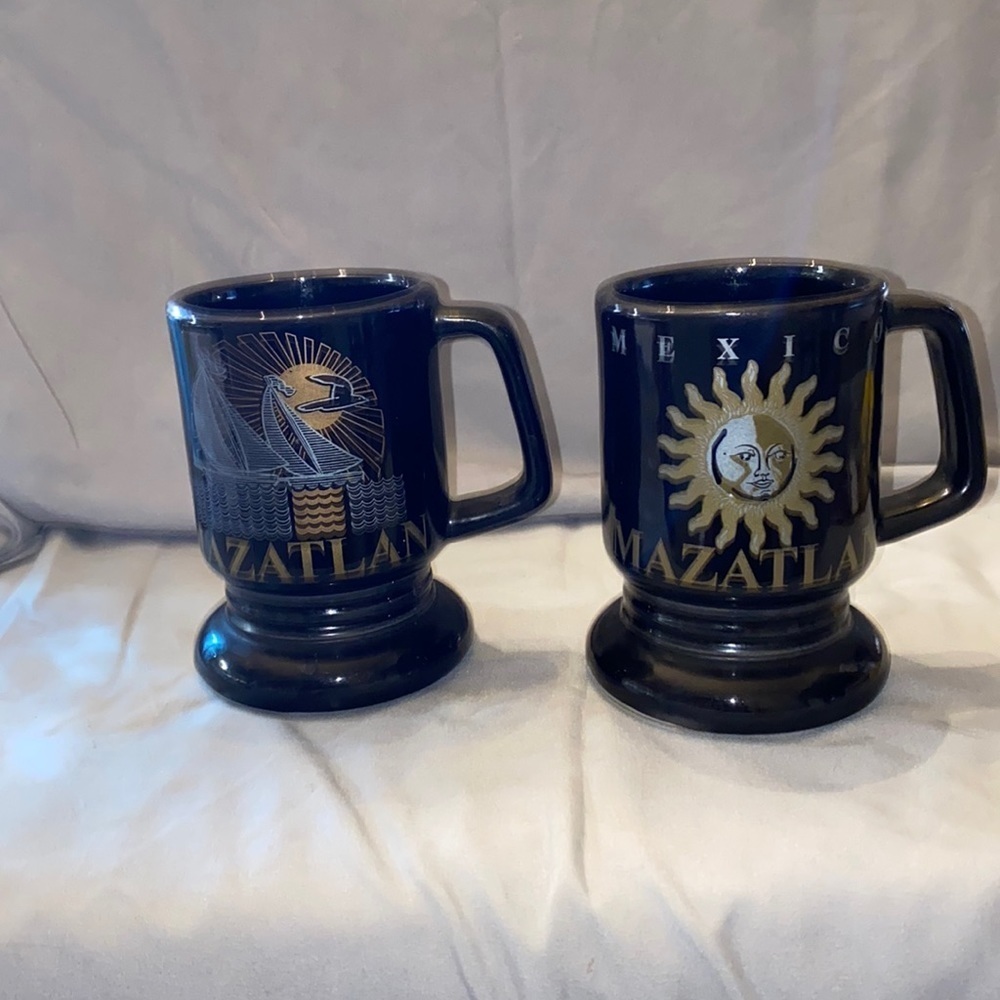 Set of 2 Mazatlan Mexico mugs